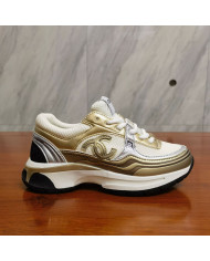 Small Fragrance Gold And Silver Horn King Sports Shoes Couple Style Casual Dad Shoes For Men And Women