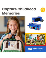G6 Mini Thumb Camera Student Party Small Action Camera Childrens Photo And Video Pocket Camera